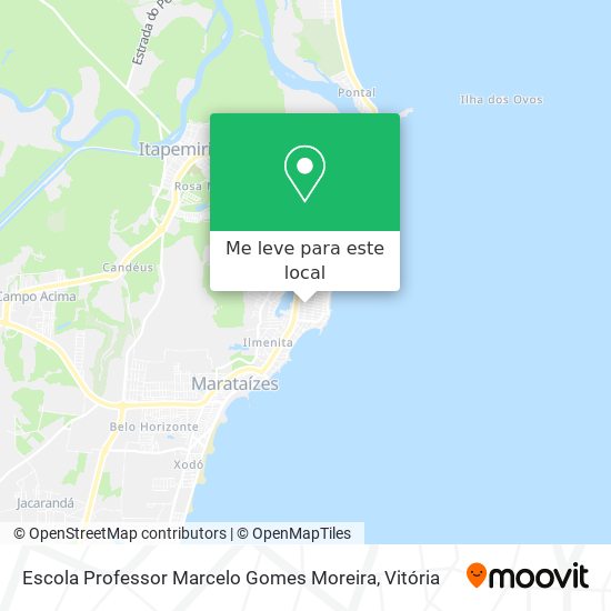 Escola Professor Marcelo Gomes Moreira mapa