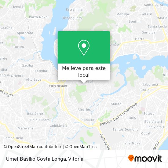 Umef Basílio Costa Longa mapa