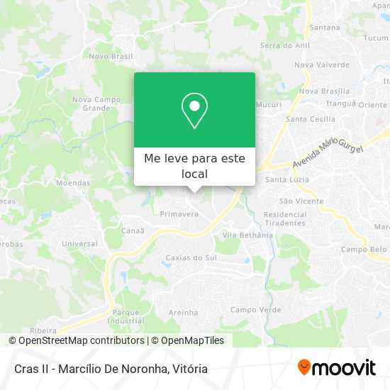 Cras II - Marcílio De Noronha mapa