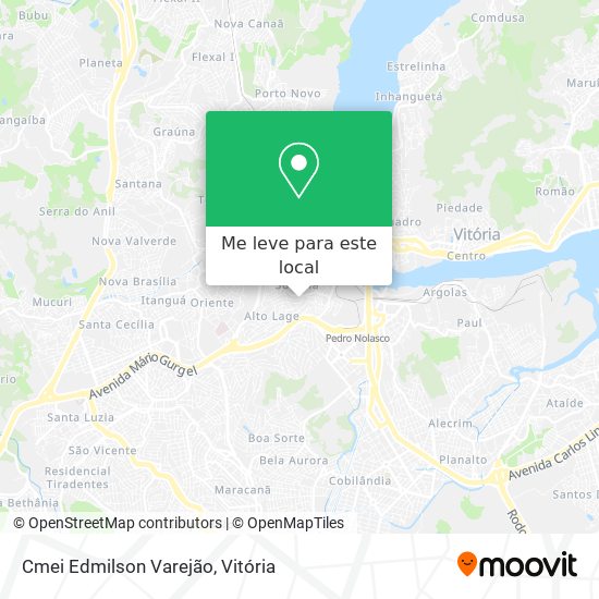 Cmei Edmilson Varejão mapa