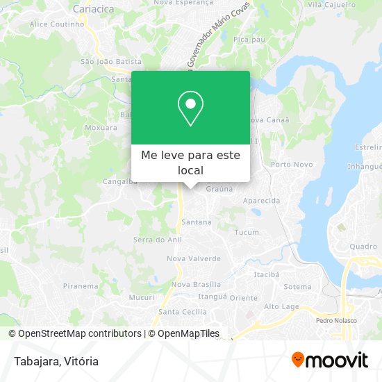 Tabajara mapa
