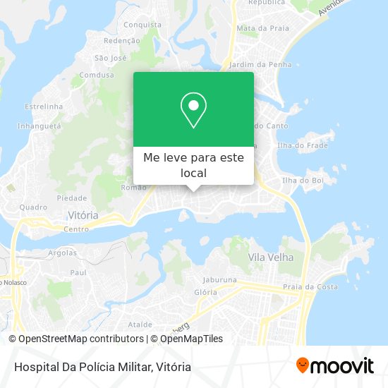 Hospital Da Polícia Militar mapa