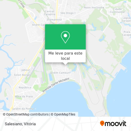 Salesiano mapa