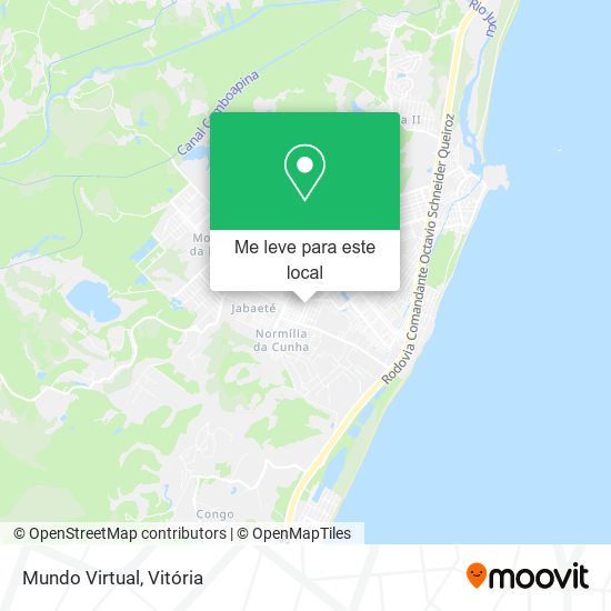 Mundo Virtual mapa