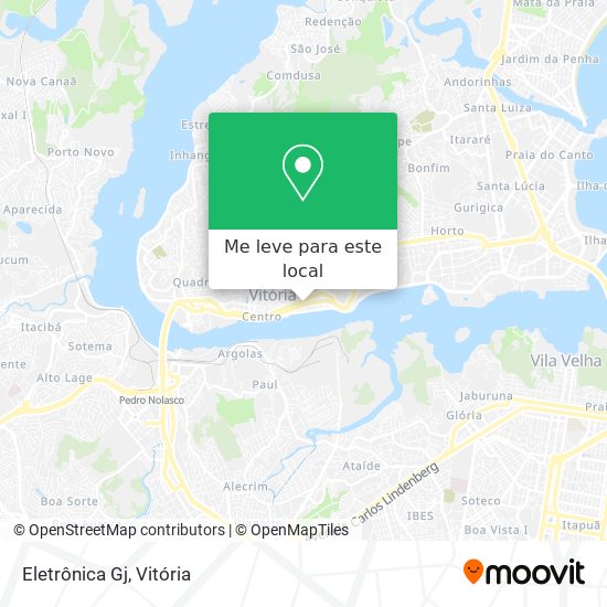 Eletrônica Gj mapa