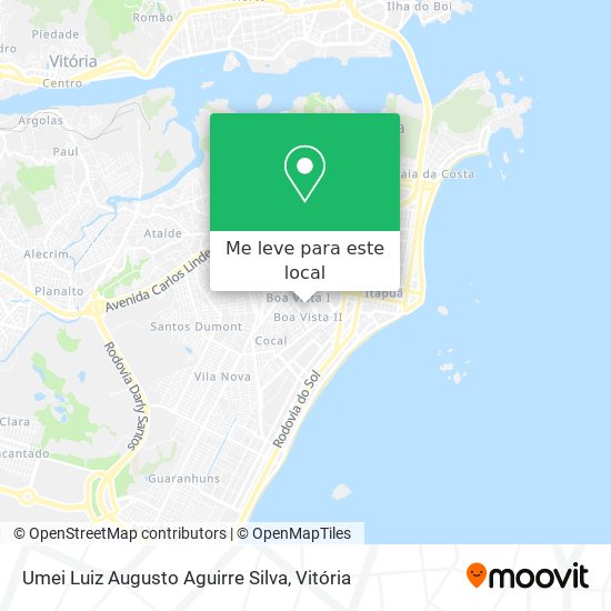 Umei Luiz Augusto Aguirre Silva mapa