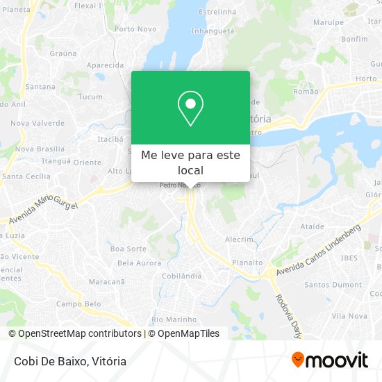 Cobi De Baixo mapa