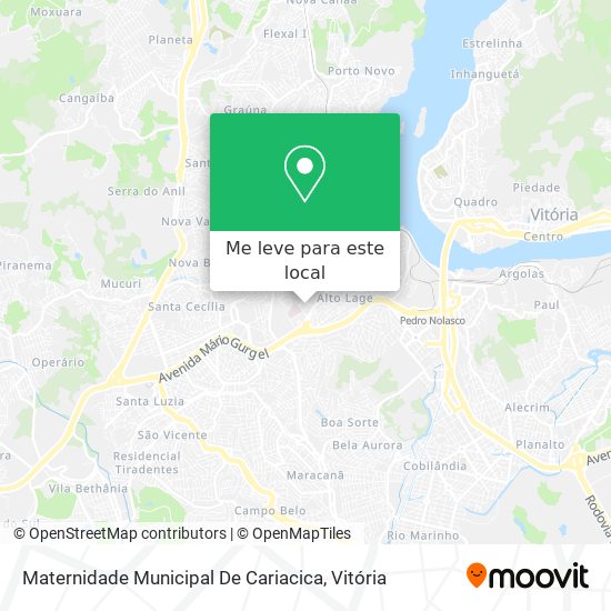Maternidade Municipal De Cariacica mapa