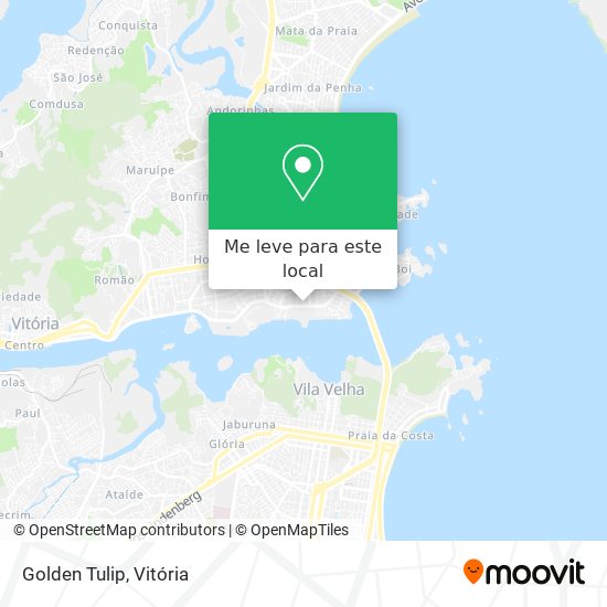 Golden Tulip mapa