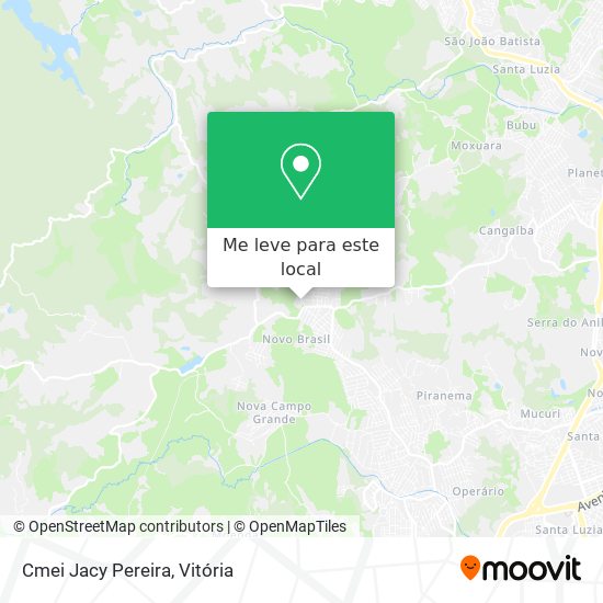 Cmei Jacy Pereira mapa