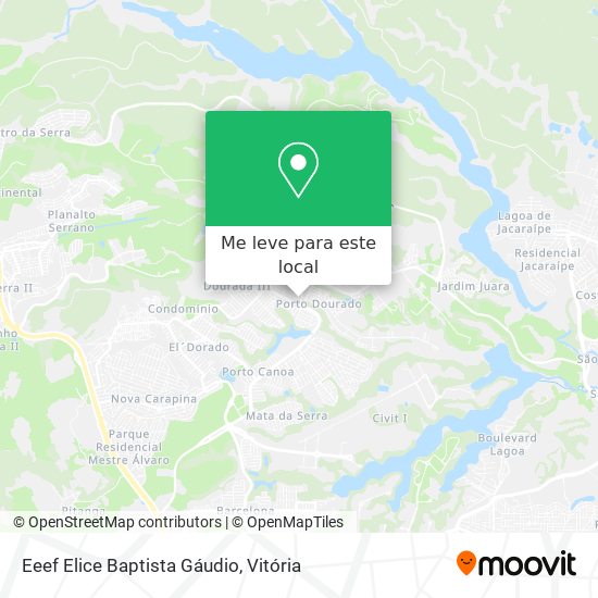 Eeef Elice Baptista Gáudio mapa