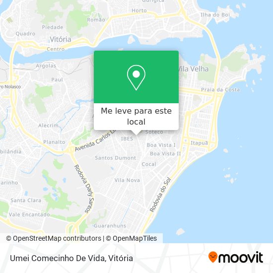 Umei Comecinho De Vida mapa