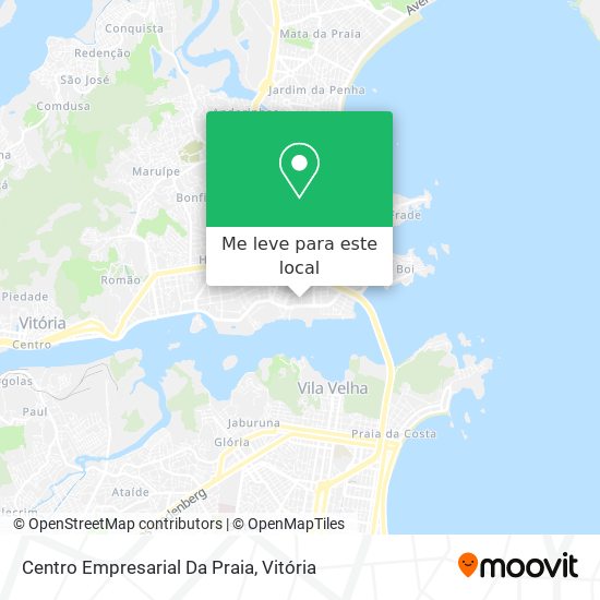 Centro Empresarial Da Praia mapa