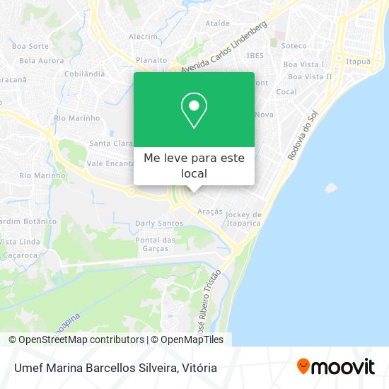 Umef Marina Barcellos Silveira mapa