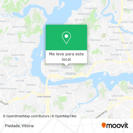 Piedade mapa