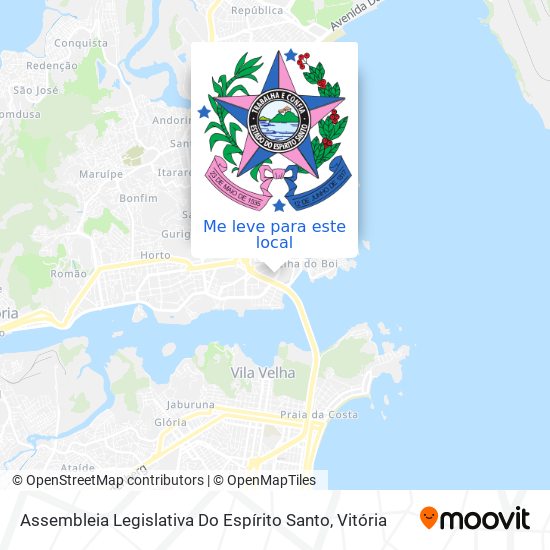 Assembleia Legislativa Do Espírito Santo mapa