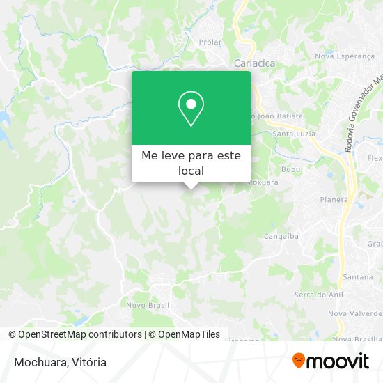 Mochuara mapa