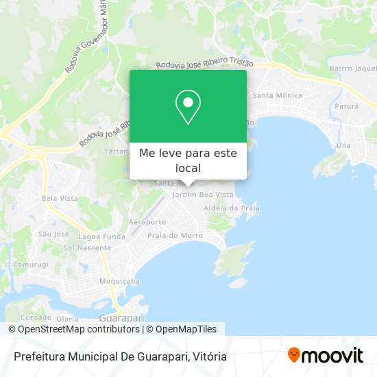 Prefeitura Municipal De Guarapari mapa