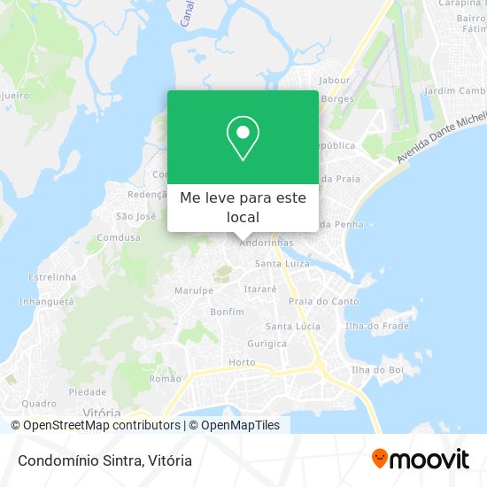 Condomínio Sintra mapa