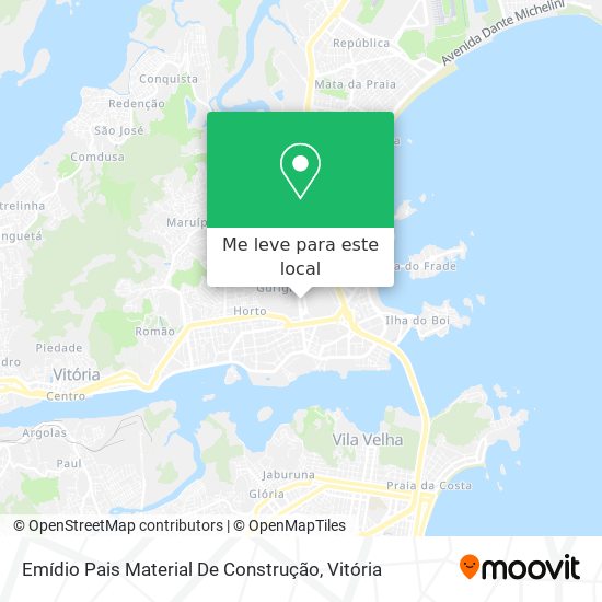 Emídio Pais Material De Construção mapa