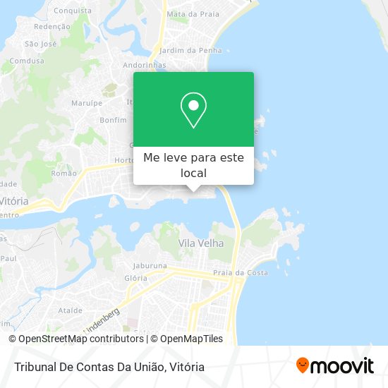 Tribunal De Contas Da União mapa