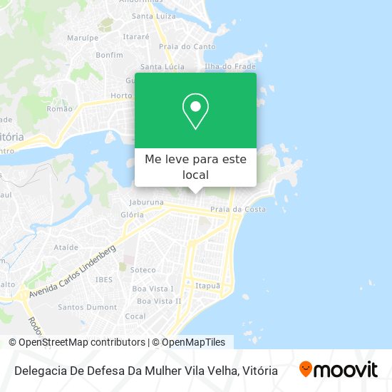 Delegacia De Defesa Da Mulher Vila Velha mapa