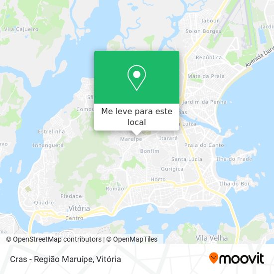 Cras - Região Maruípe mapa