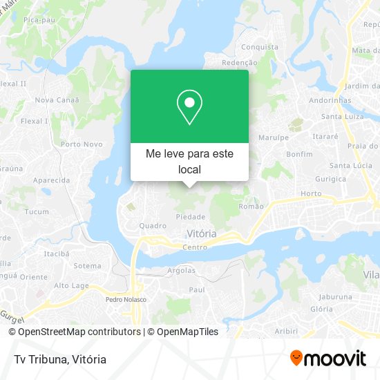 Tv Tribuna mapa