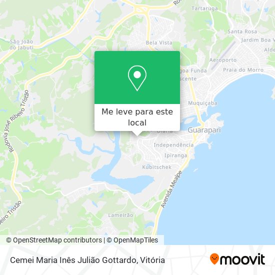 Cemei Maria Inês Julião Gottardo mapa