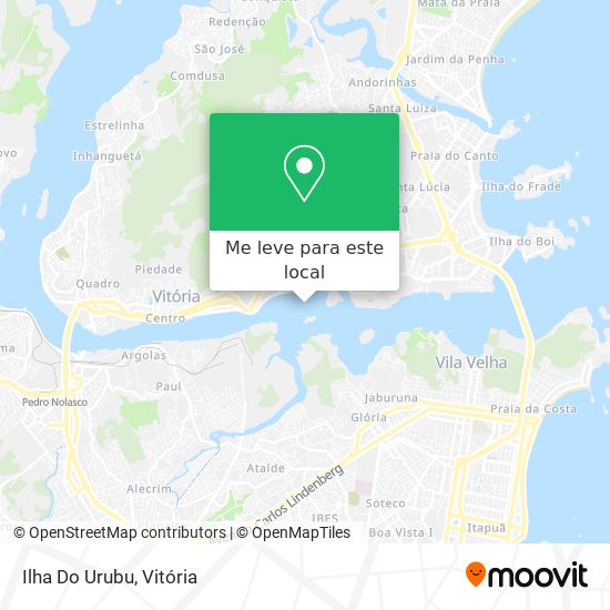 Ilha Do Urubu mapa