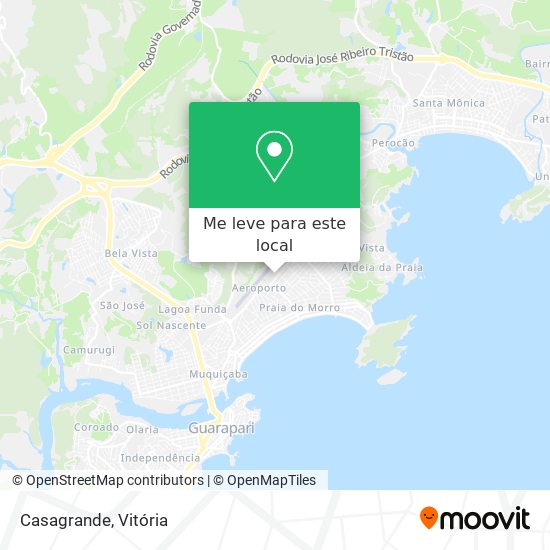 Casagrande mapa