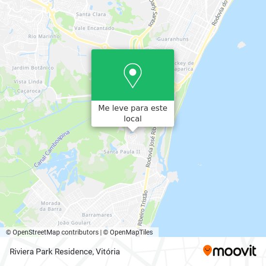 Riviera Park Residence mapa