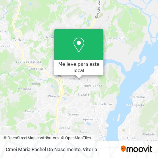 Cmei Maria Rachel Do Nascimento mapa