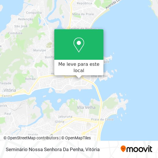 Seminário Nossa Senhora Da Penha mapa