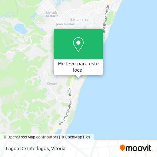 Lagoa De Interlagos mapa