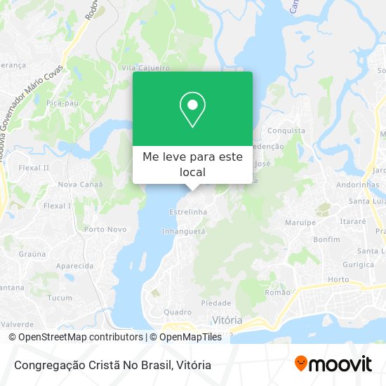 Congregação Cristã No Brasil mapa