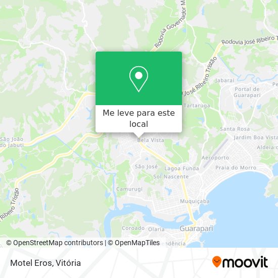 Motel Eros mapa