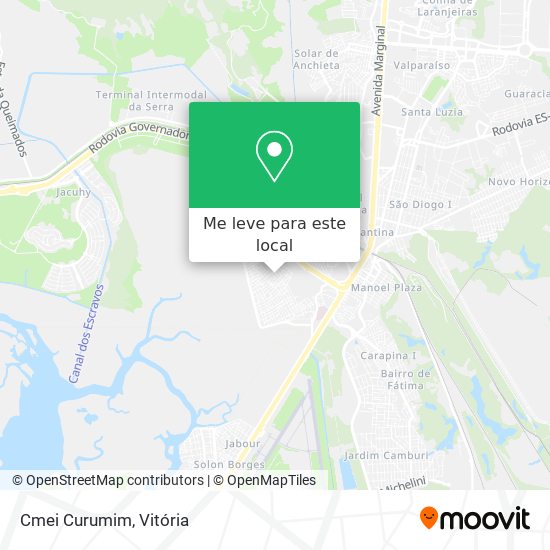 Cmei Curumim mapa