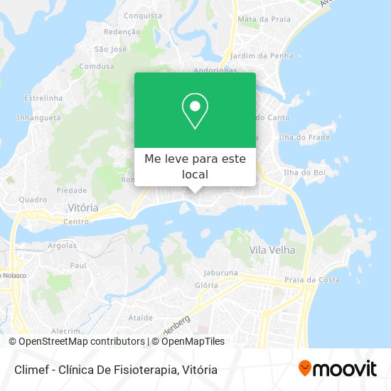 Climef - Clínica De Fisioterapia mapa