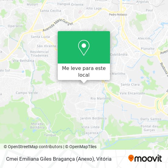 Cmei Emiliana Giles Bragança (Anexo) mapa