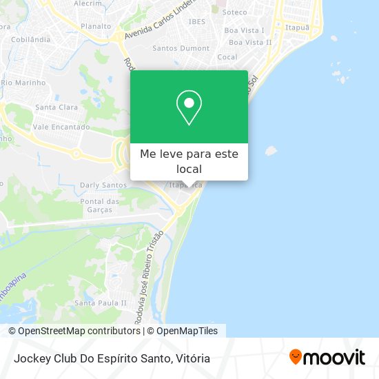 Jockey Club Do Espírito Santo mapa