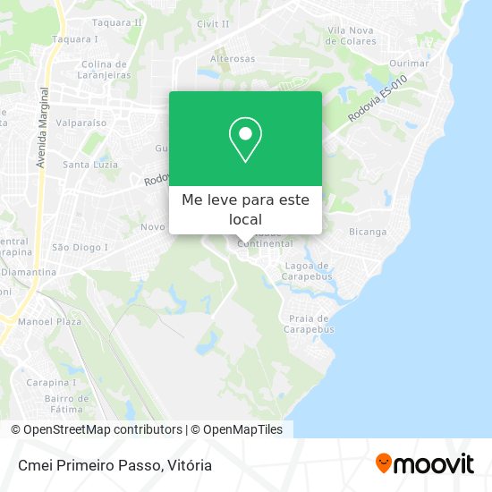 Cmei Primeiro Passo mapa