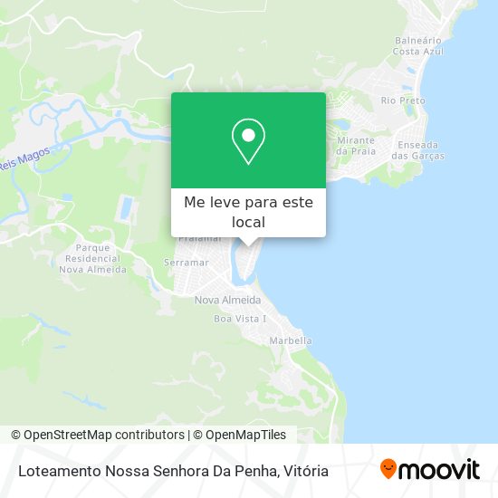Loteamento Nossa Senhora Da Penha mapa