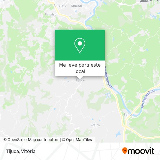 Tijuca mapa