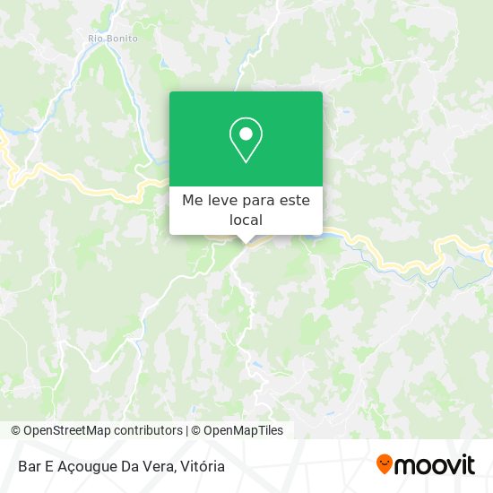 Bar E Açougue Da Vera mapa