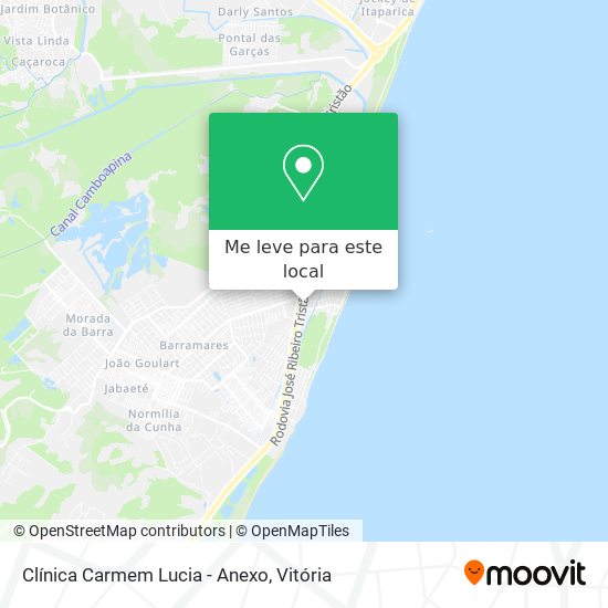 Clínica Carmem Lucia - Anexo mapa