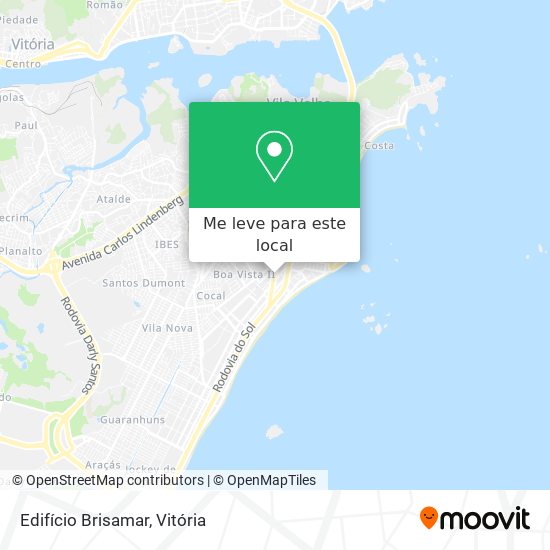 Edifício Brisamar mapa