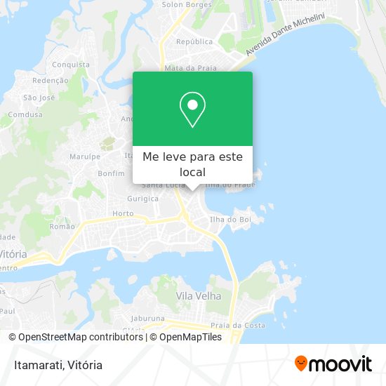 Itamarati mapa