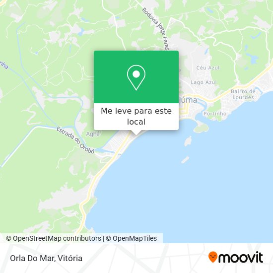 Orla Do Mar mapa