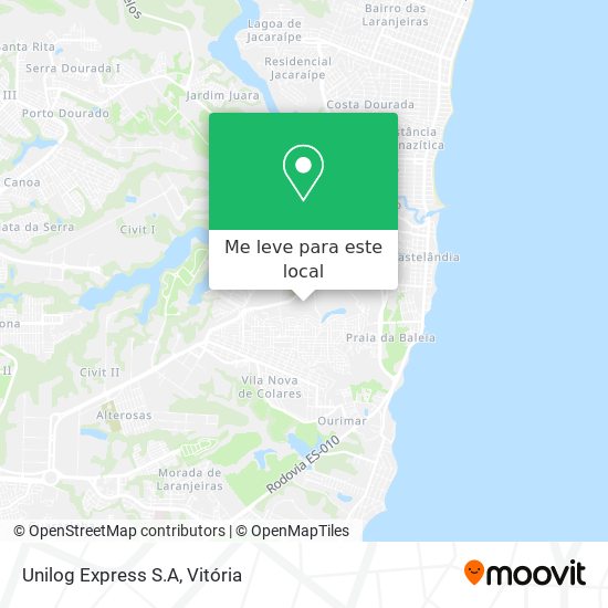 Unilog Express S.A mapa